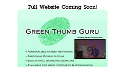 Desktop Screenshot of greenthumbguru.com